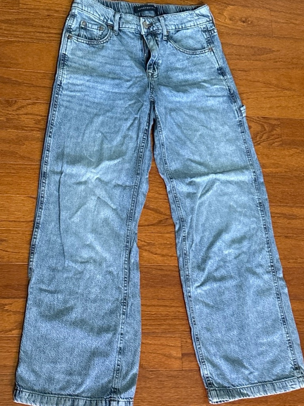 Aeropostale Light women’s baggy wide leg Jeans